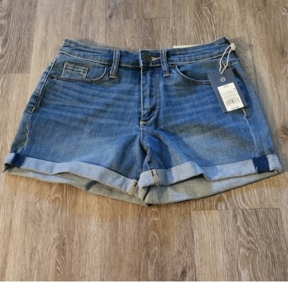 HIGH rise short demin chic size 4 - Picture 2 of 12